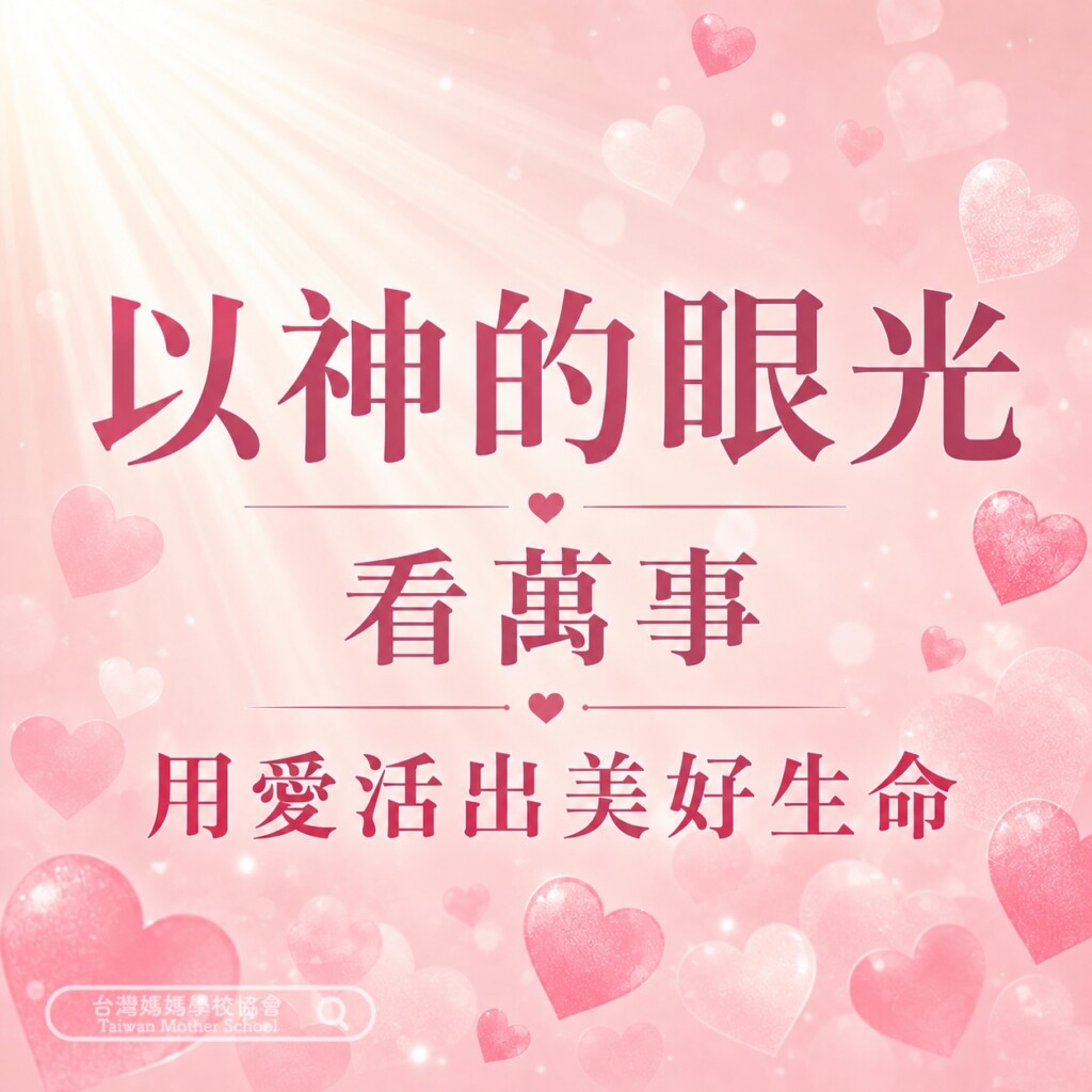 以神的眼光看萬事