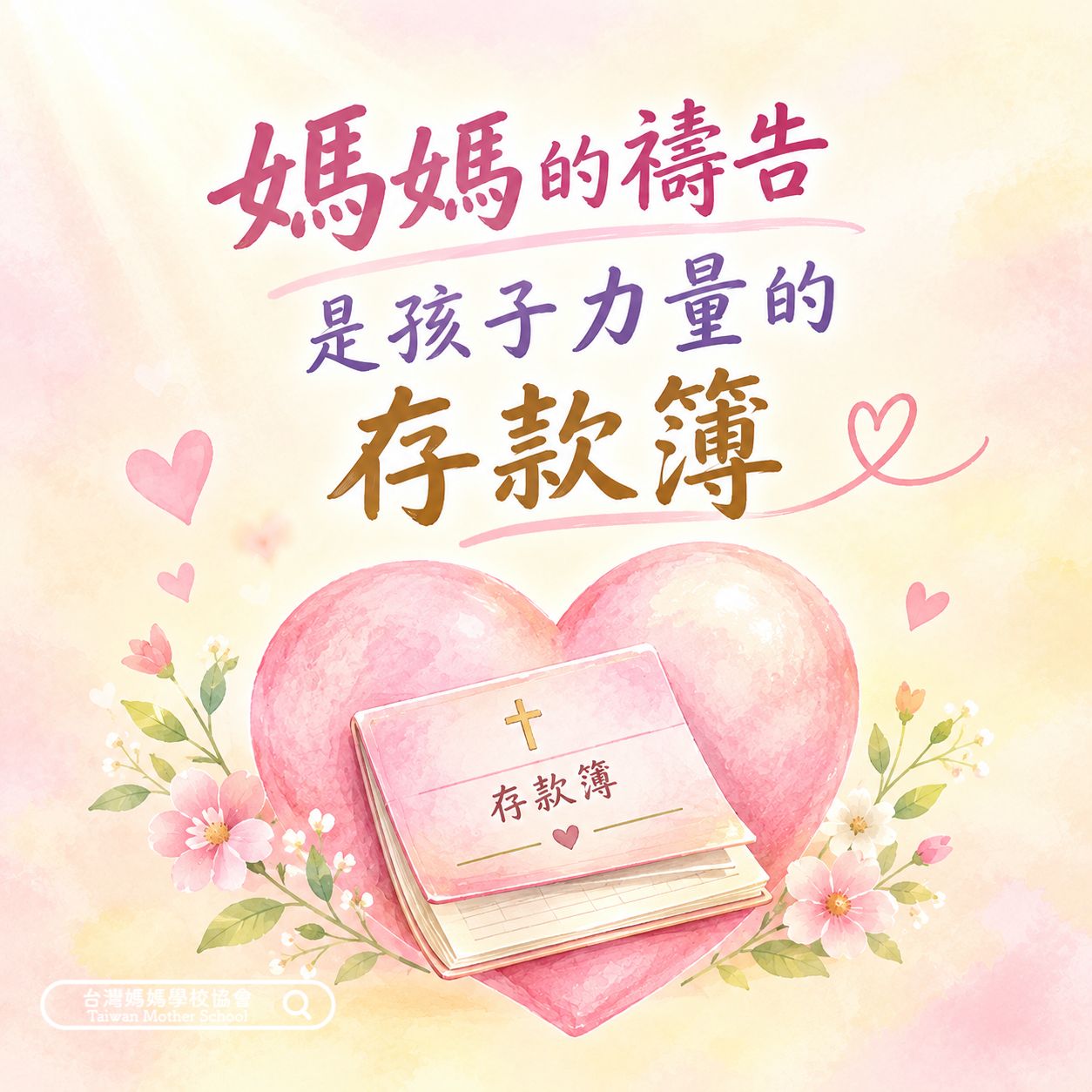 媽媽的禱告是孩子力量的存款簿